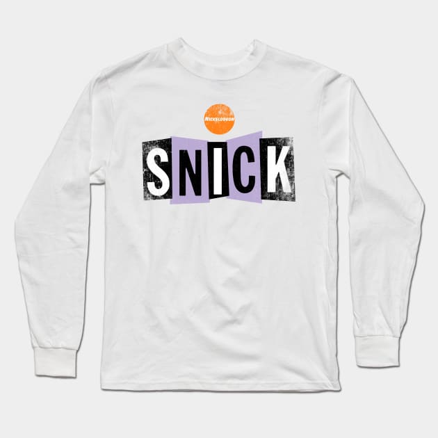 SNICK (vintage) Long Sleeve T-Shirt by WizzKid